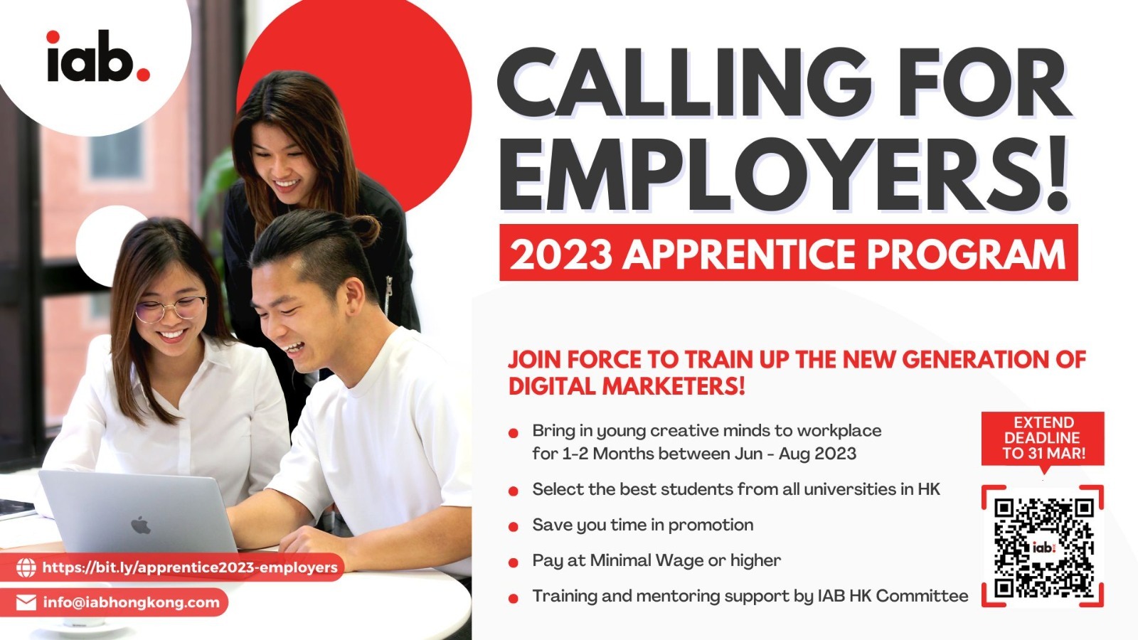 IAB HK 2023 Apprentice Program for Employers [CLOSED] Interactive